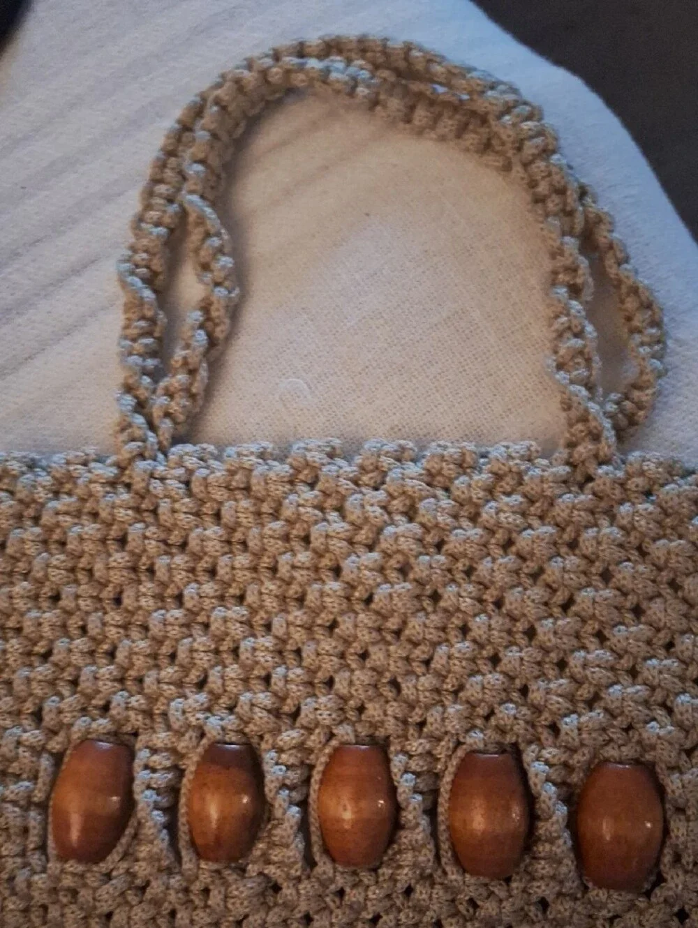 not branded handcrafted beige